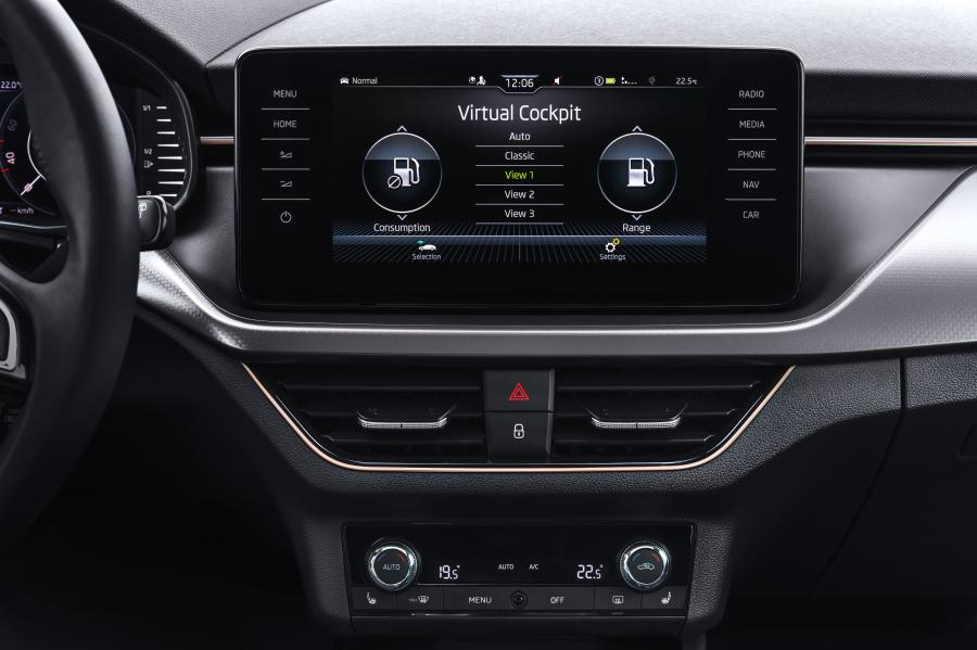 Детали интерьера Skoda Kamiq 2019 года  (WW) (фото 200 из 217)